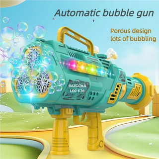  LED Bubble Blaster Rocket Gun cashymart