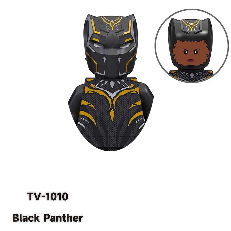  Marvel Legends Black Okoye Panther Building Blocks Toy Set cashymart