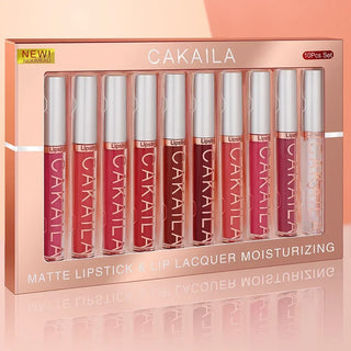  KACAILA 6/10 Colors Lipstick Set Velvet Matte Gift Set cashymart