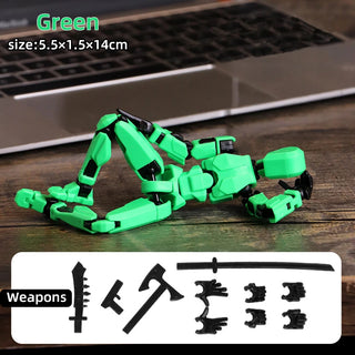  Multi-Jointed 3D Printed Robot Figurines cashymart