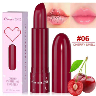  6Color Waterproof Fruit Color Tinted Shine Lip Balm Care cashymart