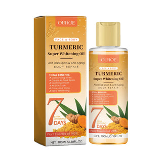 Turmeric Essential Oil Body Massage