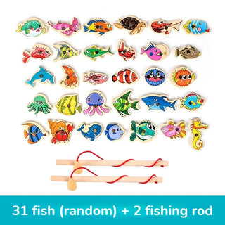  Montessori Magnetic Fishing Game cashymart