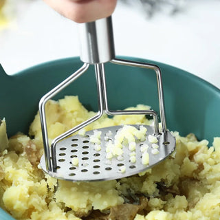  Stainless Steel 2-in-1 Potato Masher & Ricer cashymart