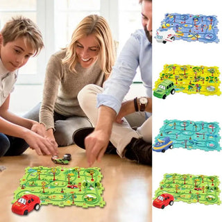  Slot Car Track Puzzle Play Set cashymart