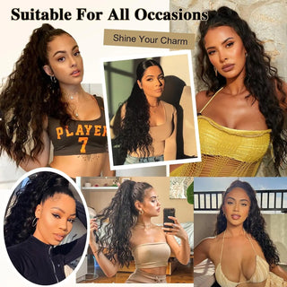  Synthetic Corn Wave Ponytail Extension cashymart
