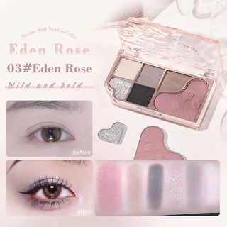  6 Color Blendable Eyeshadow Palette Waterproof cashymart