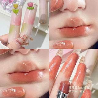  USLIKE Aura Lipstick Moisturizes Longlasting Glass Lips cashymart