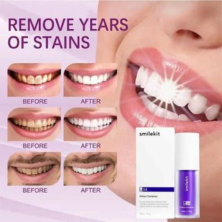  Whitening V34 Purple Toothpaste cashymart