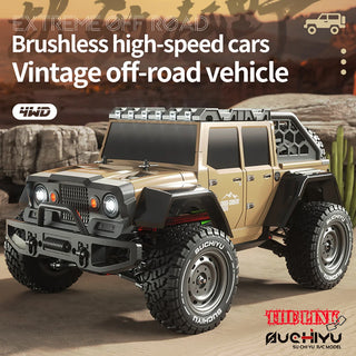  High-Speed 1:16 Brushless 4WD Off-Road RC Truck - 70KM/H Adventure cashymart