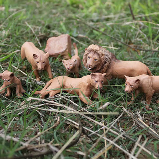  African Wild Animal PVC Figurines - Set of 4 cashymart