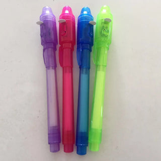  4pcs Magic Purple UV Invisible Ink Pens cashymart