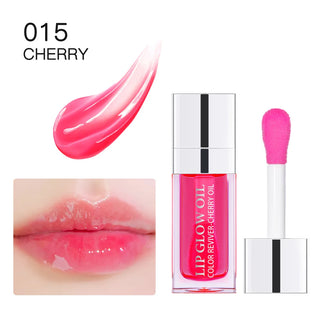  Hot Clear 6ml Crystal Jelly Lip Oil Plumper Gloss Makeup cashymart