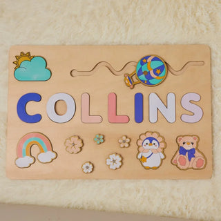  Wooden Name Puzzle for Kids cashymart