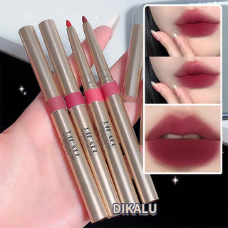  Auto Rotate Red Lip Liner Pencil Long Lasting Korean Makeup cashymart