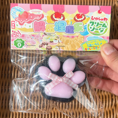 Kissan tassu mochi pehmeä fidget-lelu pehmolelu