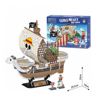  Pirate Ship Paper Puzzle Model for Kids cashymart