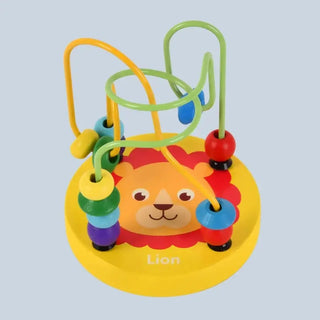  Bright & Fun Wooden Bead Maze cashymart