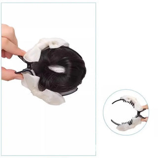  Synthetic Flower Bud Hair Volume Wig Clips cashymart
