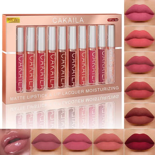  KACAILA 6/10 Colors Lipstick Set Velvet Matte Gift Set cashymart