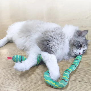  Plush Snake Catnip Toy cashymart