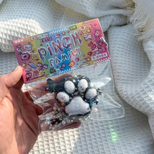 Kissan tassu mochi pehmeä fidget-lelu pehmolelu