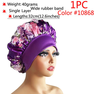  Adjustable Satin Sleep Bonnet cashymart