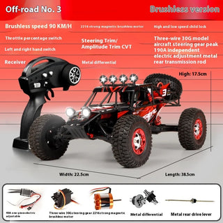  High-Speed 4WD RC Climbing Car with Remote Control & Charger cashymart