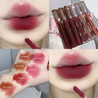  Gege Bear Feather Fog Velvet Lip Stain Affordable Matte Lipstick cashymart