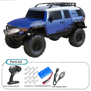  All-Terrain 1/10 Scale 4WD RC Climbing Car for Adventurous Fun cashymart