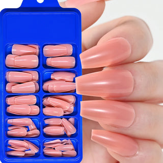  100pcs PINK Artificial Finger Nail Set cashymart