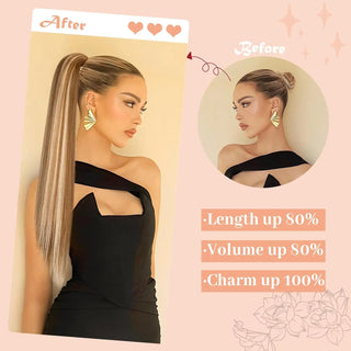  Synthetic Ponytail Hair Extension Blonde cashymart