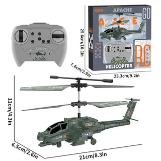 Green USB Rechargeable Mini RC Helicopter Toy