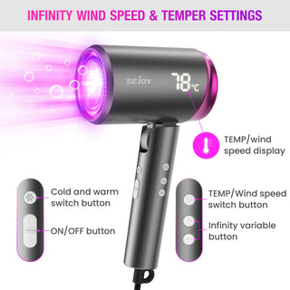  SEJOY Ionic Hair Dryers cashymart
