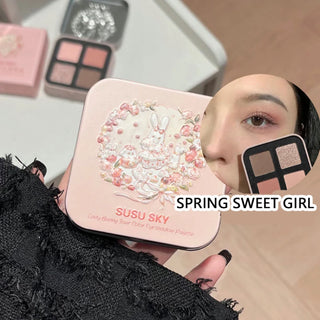  SUSU SKY Lady Rabbit Eye Shadow Palette cashymart