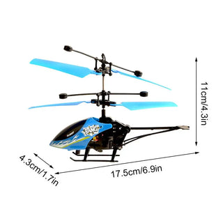  Compact Rechargeable RC Helicopter Drone cashymart