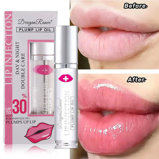  Instant Lip Plumping Essential Oil Gloss Serum Cosmetics cashymart