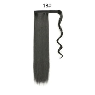 Synthetic Straight Long Ponytail Extensions