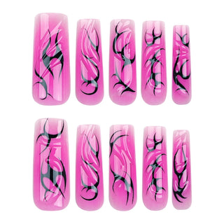  24pcs Press-On Nail Art Set cashymart