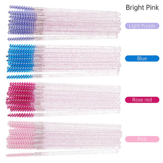 50Pcs Disposable Eyelash Brushes Set cashymart