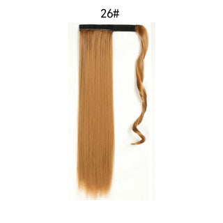 Synthetic Straight Long Ponytail Extensions