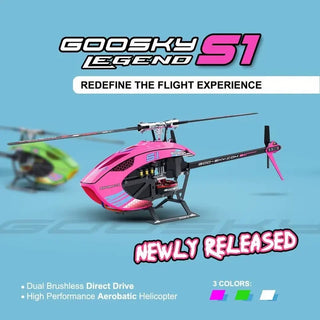  YOQIDOLL Goosky S1 3D Stunt RC Helicopter cashymart