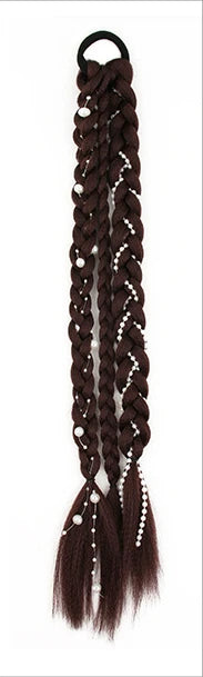  Fashion Cute Braid Head Rope Wig for Girls cashymart