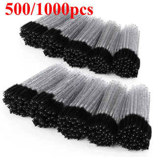  500pcs Disposable Mascara Wands for Eyelash Extensions cashymart