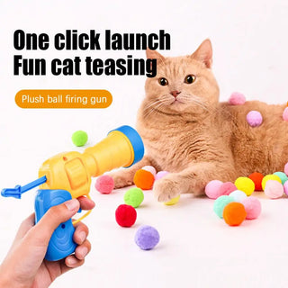  Silent Plush Ball Launcher: Fun Interactive Toy cashymart