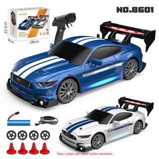  High-Speed 1:24 Remote Control Drift Car - Mustang AE86 Racing Toy cashymart