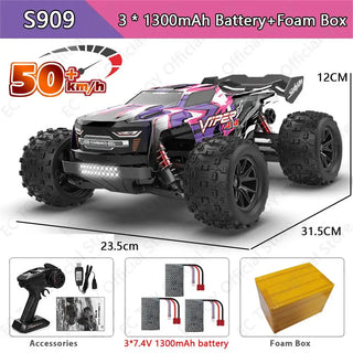  High-Speed 1:16 S909/S910 4WD RC Drift Monster Truck - 50KM/H Fun cashymart