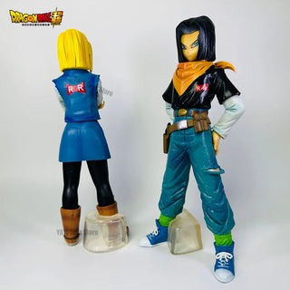  Dragon Ball Z Android 17 & 18 Figures cashymart