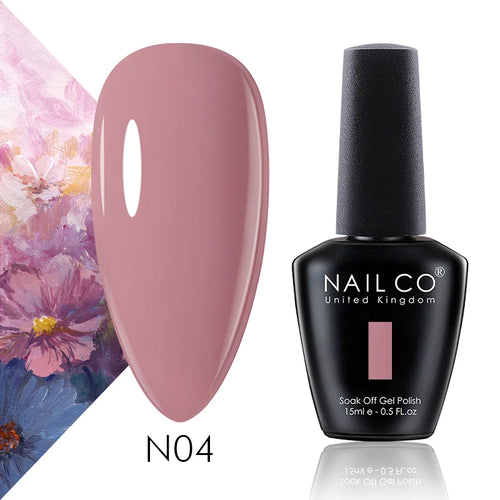 NAILCO 15ml UV Gel Topplack och Baslack Set