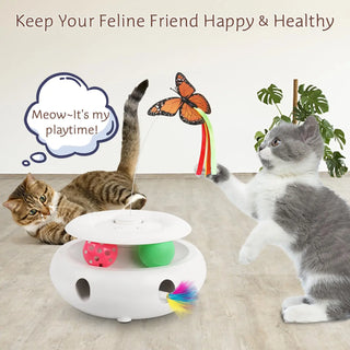  Rechargeable 3-in-1 Interactive Cat Toy cashymart